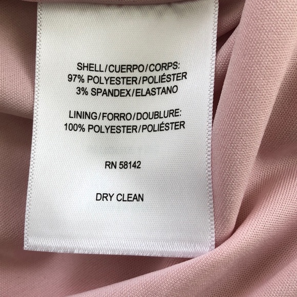 London Style Collection Pink  Dress Sz 14 - Picture 8 of 8